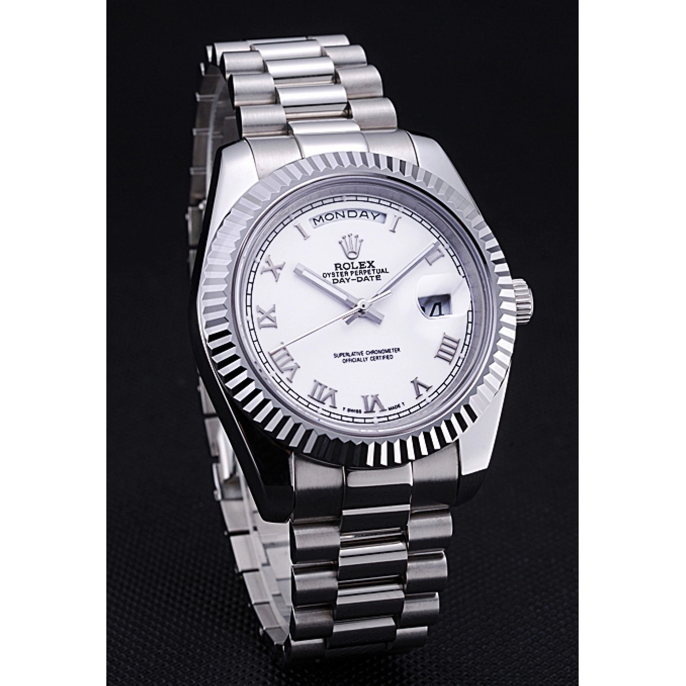 Cheap Rolex Day-Date Bracelet 622547 Steel Dial Stainless White 0407